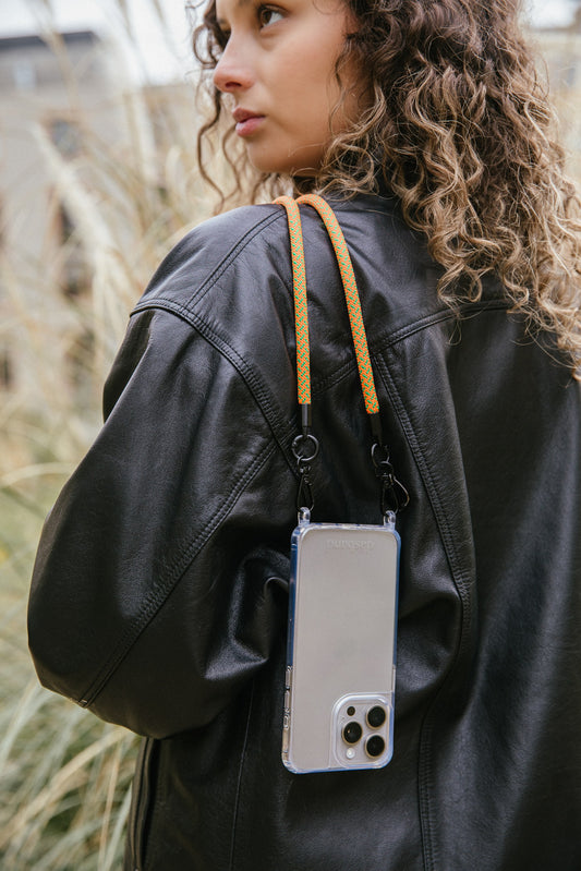 Carcasa con anillas transparente