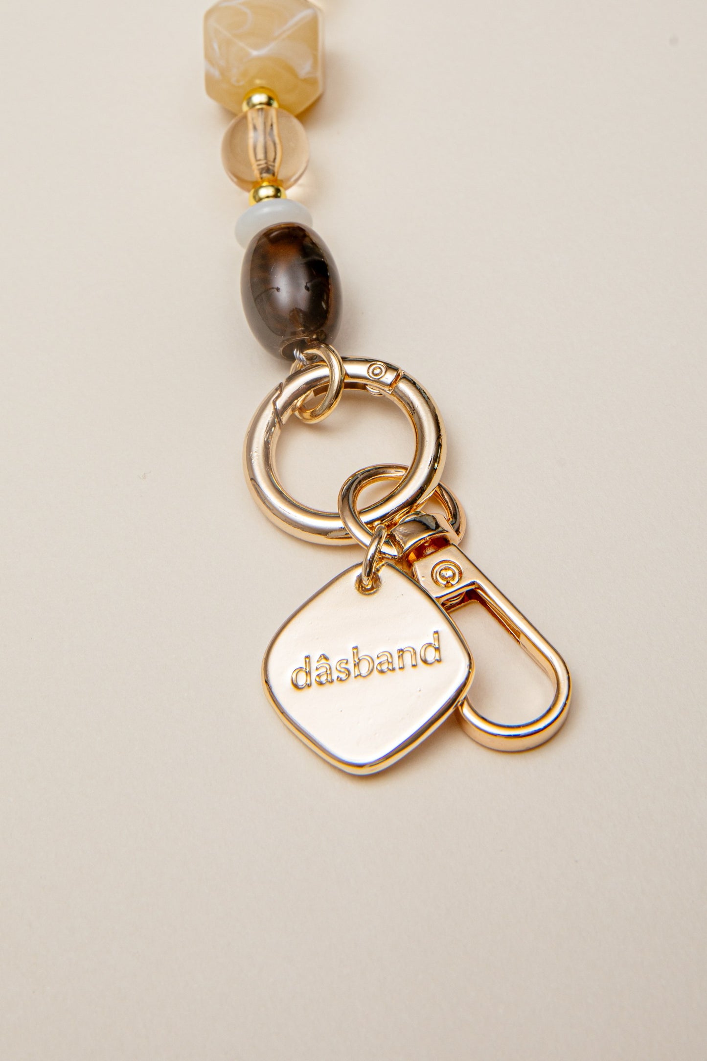 Cadena Lola corta beige mix