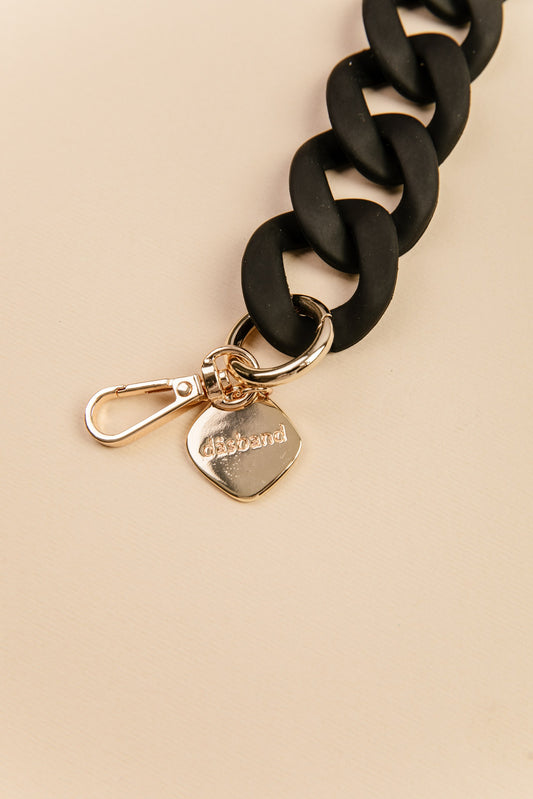 Cadena Lara negra corta