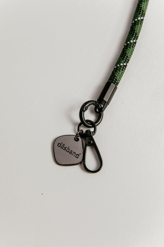 Cordón Milo verde rayas