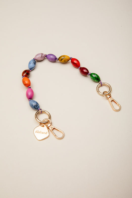 Cadena Lala corta multicolor