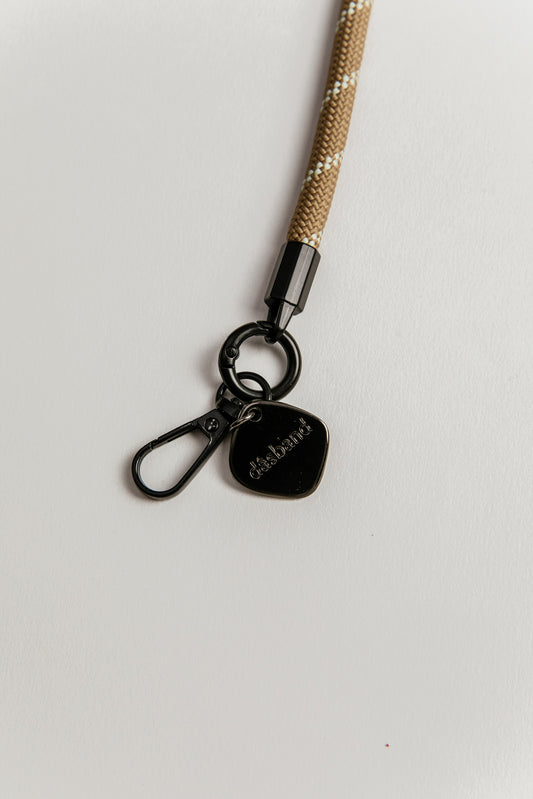 Cordón Milo camel rayas