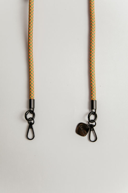 Cordón milo naranja con verde