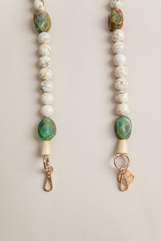 Cadena Fedra hueso verde