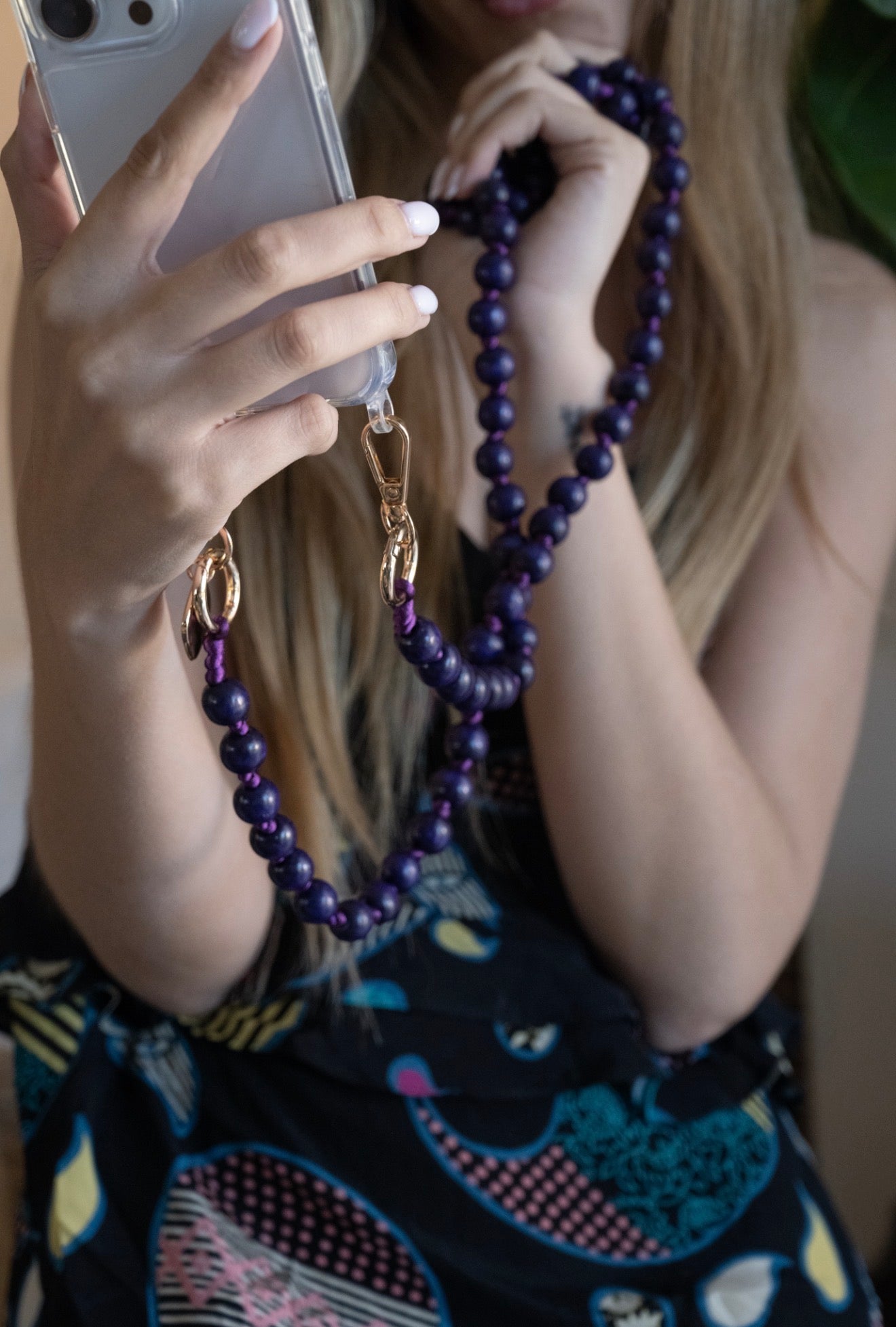 Cadena Brisa violeta