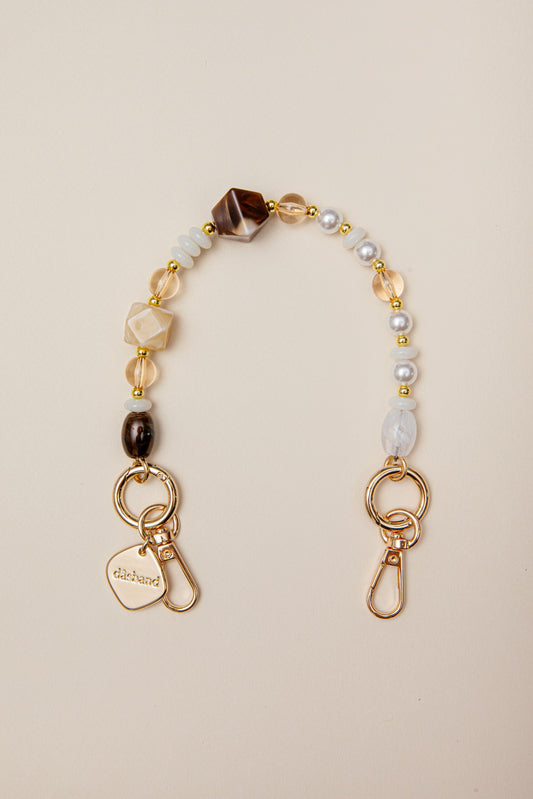 Cadena Lola corta beige mix