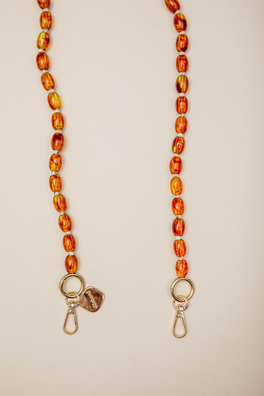 Cadena Lala larga marron