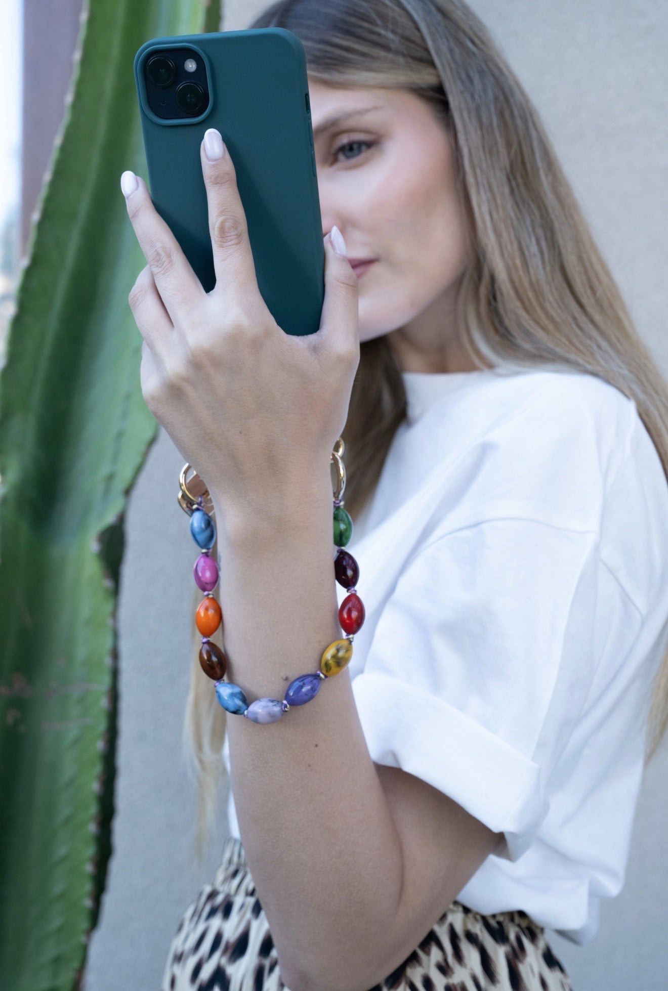 Cadena Lala corta multicolor